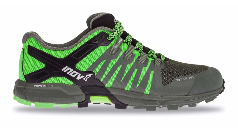 Inov8 Roclite 305 - Men's, Green/Black, 10 000550-GNBK-M-01-10