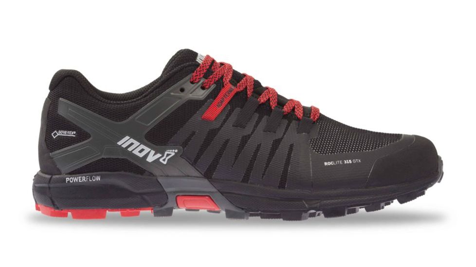 Inov8 Roclite 315 GTX Trailrunning Shoes - Men's, Black/Red, 11, 000719-BKRD-M-11
