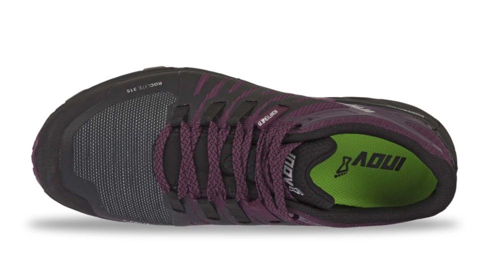 Inov8 Roclite 315 Trail Running Shoes - Womens, Black/Purple, 7.5, 000721-BKPL-M-7.5