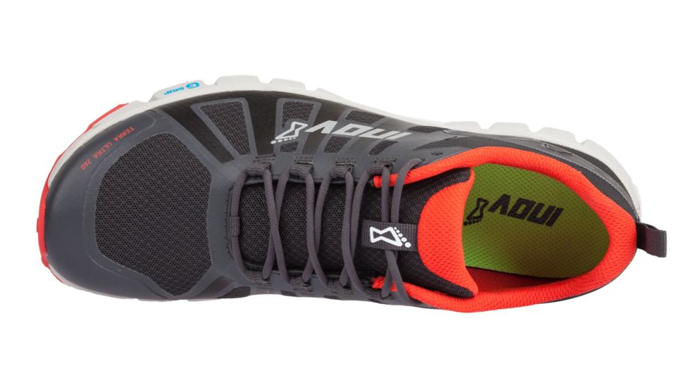 Inov8 Terraultra 260 Trail Running Shoes - Mens, Grey/Red, 12.5, 000765-GYRD-s-12.5