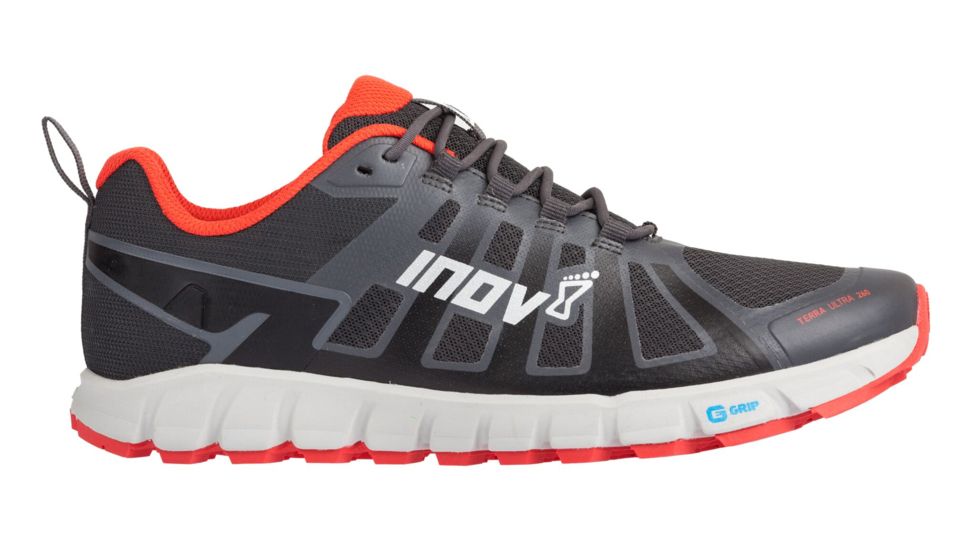 Inov8 Terraultra 260 Trail Running Shoes - Mens, Grey/Red, 12.5, 000765-GYRD-s-12.5