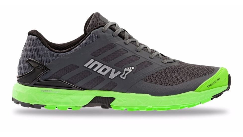 Inov8 Trailroc 285 Trail Running Shoe - Mens, Grey/Green, 10.5, 000629-GYGR-M-10.5