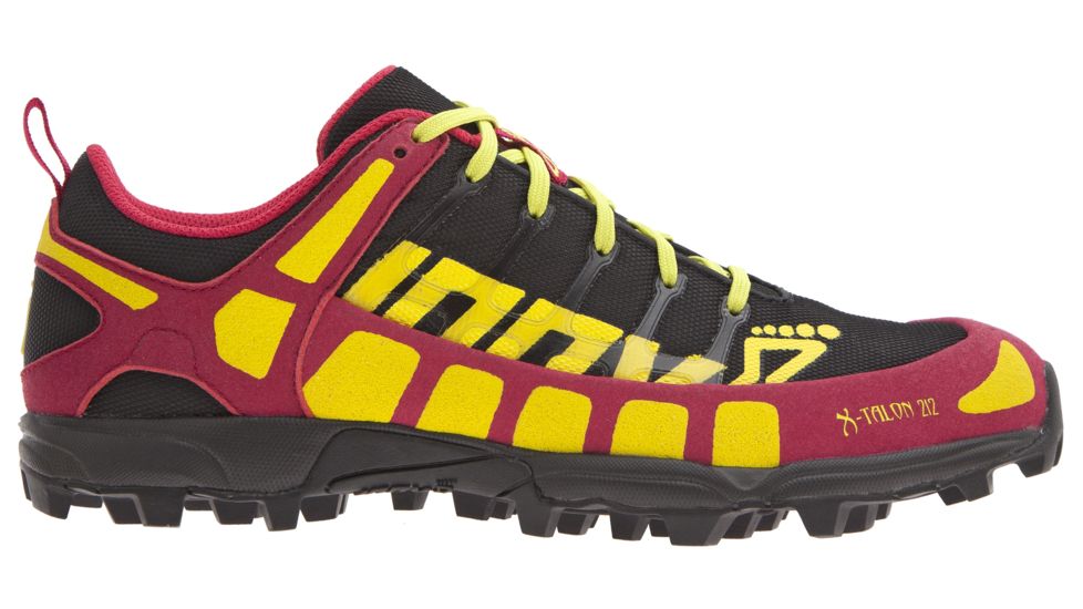 Inov8 X-Talon 212 Trail Running Shoe - Women's, Black/Berry/Lime, 10, 000153-BKBELM-P-01-10