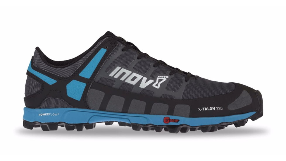 Inov8 X-Talon 230 Trail Running Shoes - Mens, Grey/Blue, 8.5, 000710-GYBL-p-8.5