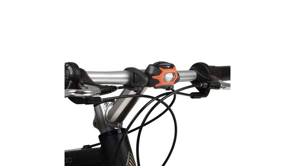 Inova STS Dual Color LED Waterproof Bike Light,142 Lumens,Orange HLSBA-19-R7