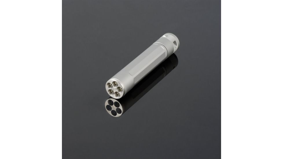 Inova X5 Lithium Powered 31 Lumens LED Flashlight, Titanium, 5 Ultraviolet LEDs, Dual Mode X5DMB-HUVT
