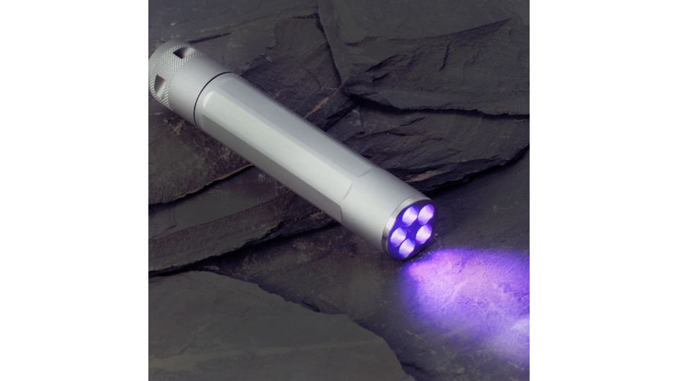 Inova X5 Lithium Powered 31 Lumens LED Flashlight,Black,Quad Pack X5DMB-QT/UV