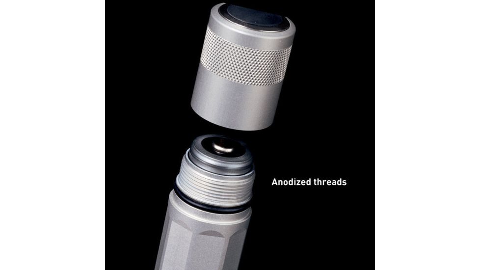 Inova X5 Lithium Powered 31 Lumens LED Flashlight,Black,Quad Pack X5DMB-QT/UV