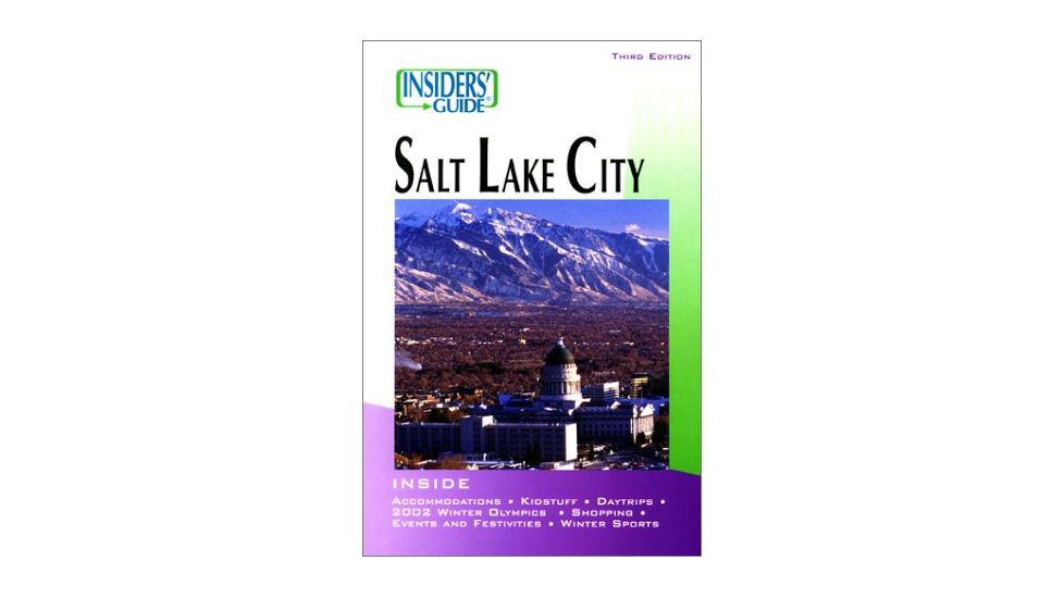 Insiders Guide To Salt Lake, Virginia Rainey, Publisher - Globe Pequot Press