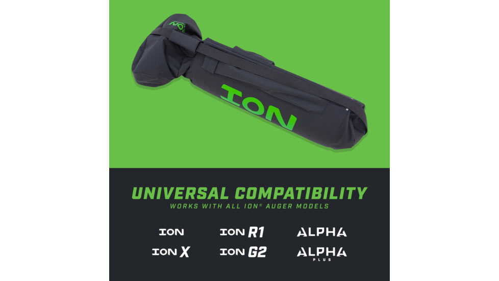 ION Auger Carry Bag, Storage, Black, 46077