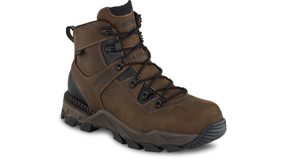 Irish Setter Crosby 83656 Work Boot - Mens, Brown Leather, 11.5 D, 83656D 115