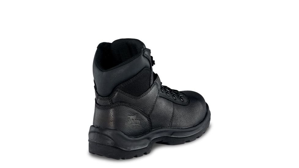 Irish Setter Ely 83612 Mens Boot w/ Safety Toe, 6 in Height, Black Floater Babylonia Leather, D Medium Width, Black, 10, 83612D 100