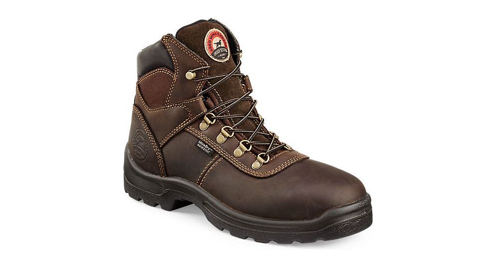 USED Irish Setter Ely 83618 Boot, 6 Inch, Steel Toe, Waterproof, EH Sole, Brown, 11 Wide 83618E2110, EDEMO1