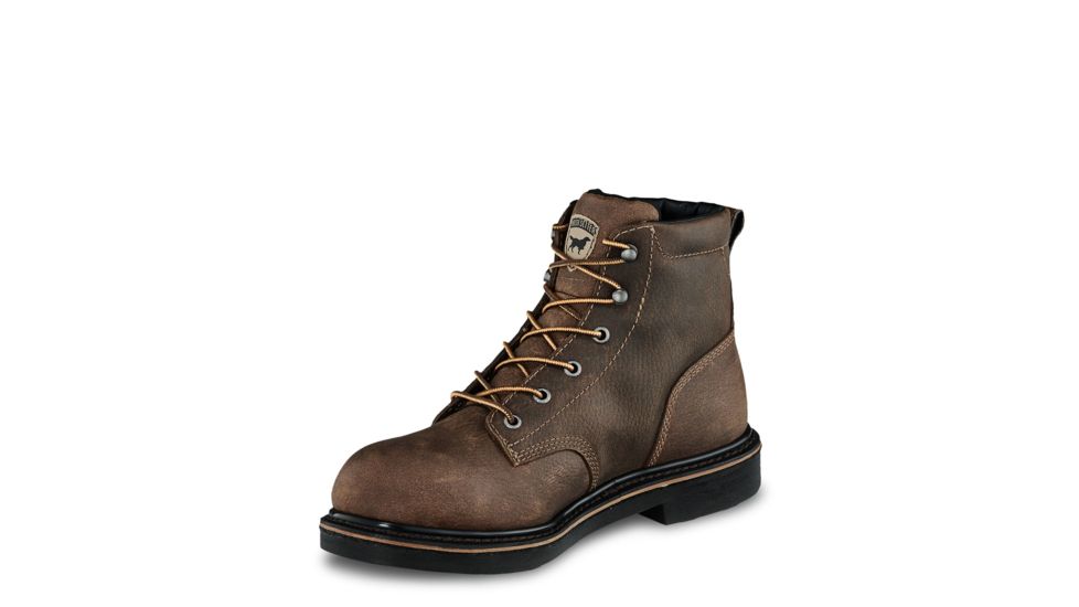Irish Setter Farmington 83639 Mens Work Boot, 6 in Height, Non-Insulated, Medium, Brown, 11.5 US, 83639D 115