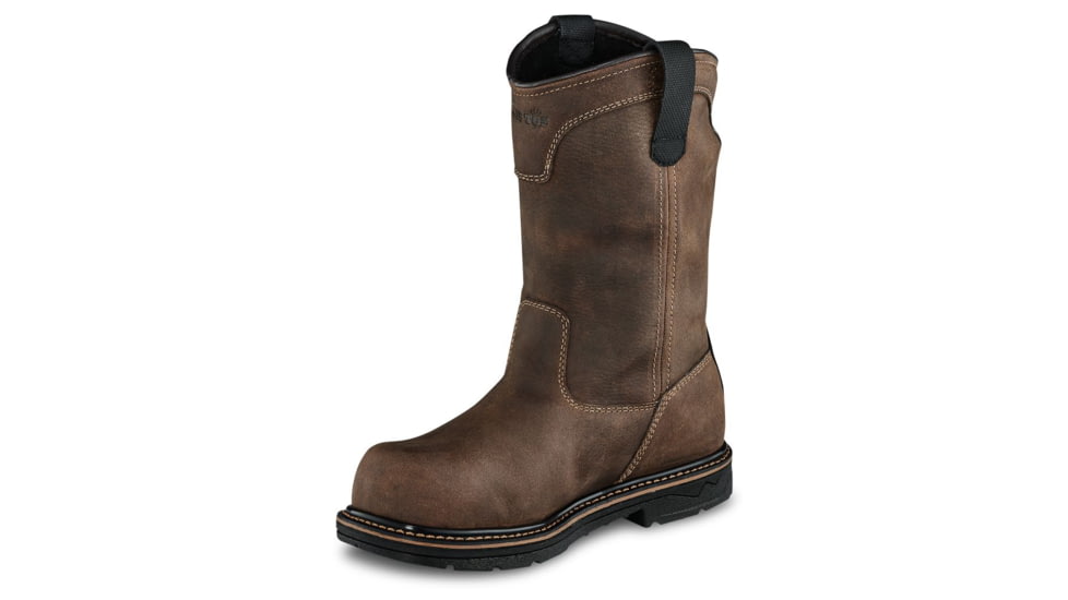 Irish Setter Farmington KT 83958 Mens Pull-On Work Boot, 11 in Height, Non-Insulated, Extra Wide, Brown, 9.5 US, 83958E2095