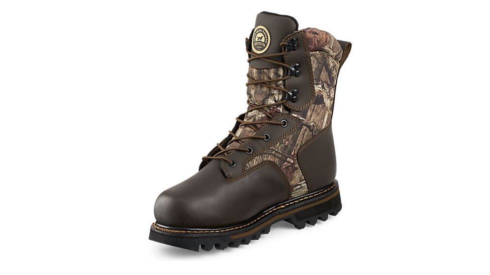 Irish Setter Gunflint II 2813 Boot, 10 Inch, Waterproof, 1000g Insulation, King Toe, Brown / Mossey Oak Break Up Infinity CAMO, 8.5 Wide 02813E2085