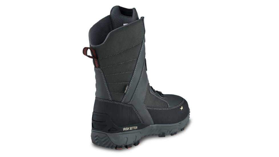 Irish Setter IceTrek 3896 Mens Boot, 12 in Height, Waterproof, Leather, Insulated, E Wide Width, Slate, 14, 03897E 140