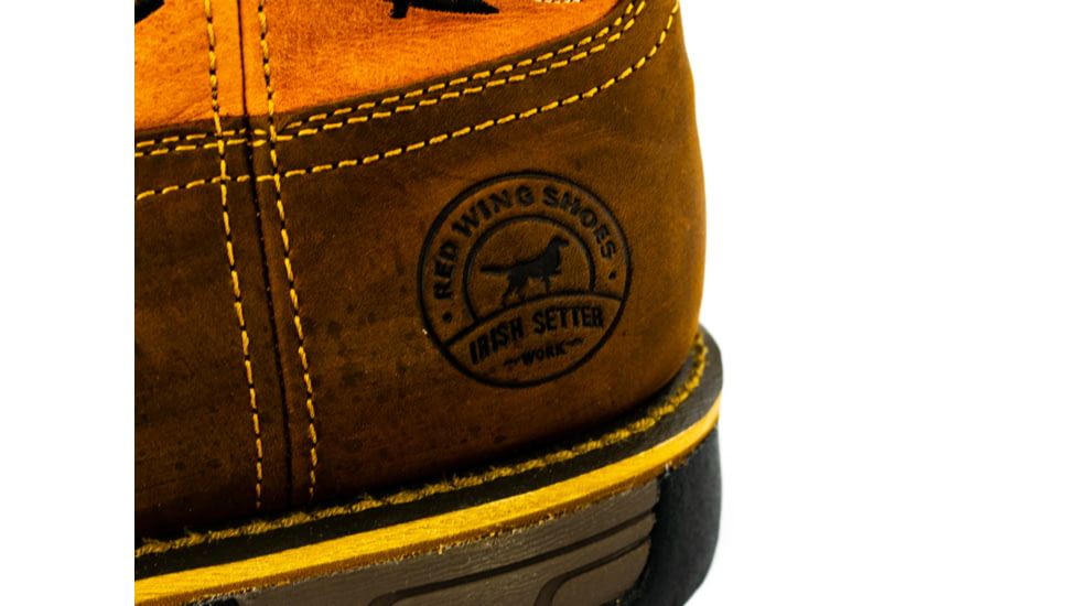 Irish Setter Mens Marshall 11in Leather Waterproof Steel Toe Work Boots, Brown/Rust, 11D, 83910D 110