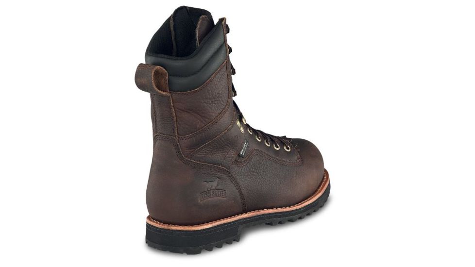 Irish Setter Mesabi 83826 Mens Boot /w Safety Toe, 9 in Height, Waterproof, Java Soggy Leather, EE Extra Wide Width, Brown, 11.5, 83826E2115