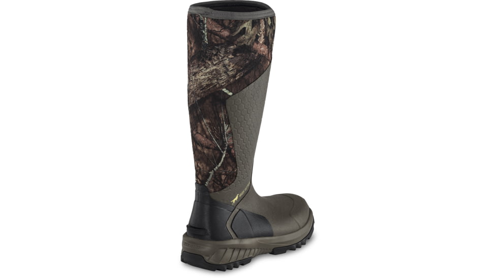 Irish Setter MudTrek, Rain Boots, Vulcanized Rubber, Mossy Oak Break-Up Country, 5, 04844E 050