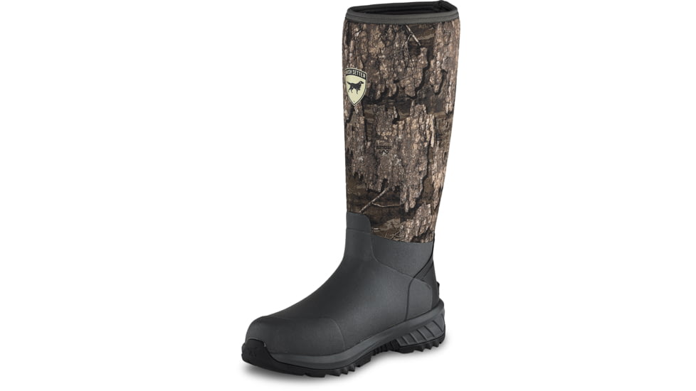 Irish Setter MudTrek, Rain Boots, Vulcanized Rubber, Realtree Timber, 15, 04856E 150
