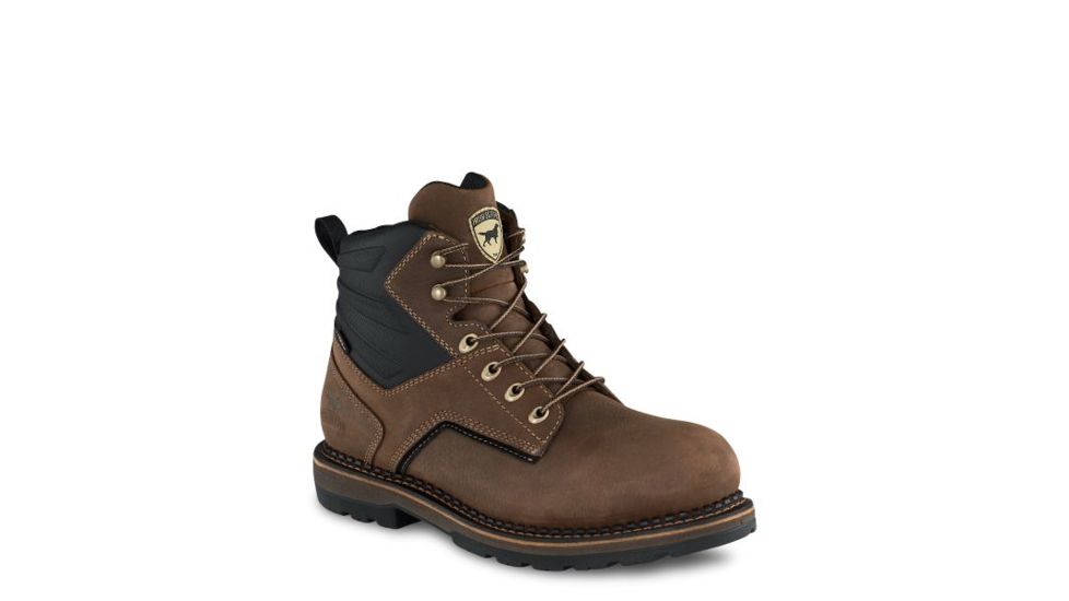 Irish Setter Ramsey 2.0 83621 Mens Boot w/ Soft Toe, 6 in Height, Waterproof, Hazelnut Voyageur Leather, D Medium Width, Brown, 7, 83621D 070