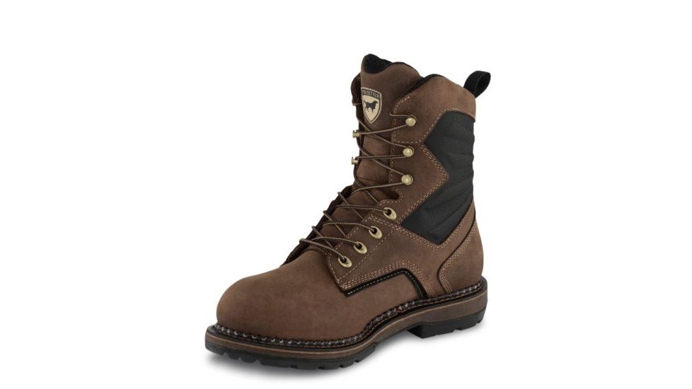 Irish Setter Ramsey 2.0 83831 Mens Boot w/ Soft Toe, 8 in Height, Waterproof, Hazelnut Voyageur Leather, D Medium Width, Brown, 6.5, 83831D 065