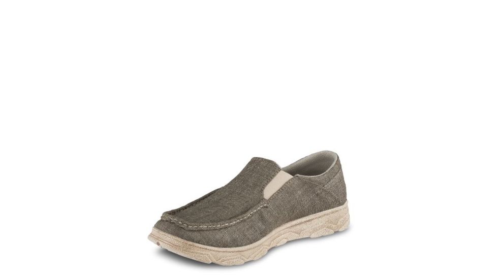 Irish Setter Traveler 3822 Mens Slip-On Shoe, Canvas, EE Extra Wide Width, Tan, 12, 03822E2120