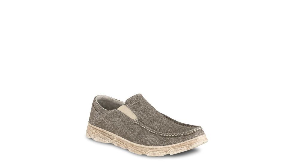 Irish Setter Traveler 3822 Mens Slip-On Shoe, Canvas, EE Extra Wide Width, Tan, 12, 03822E2120