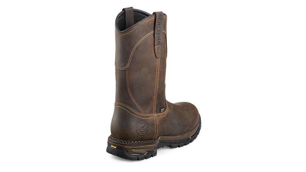 Irish Setter Two Harbors 83906 Boot, 11 Inch Pull, On, Steel Toe, Waterproof, EH Sole, Brown, 9.5 Medium 83906D 095