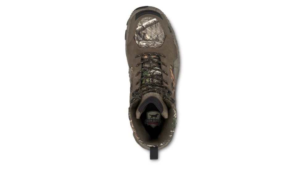 Irish Setter VaprTrek 2831 Mens Boot, 8 in Height, Waterproof, Leather, D Medium Width, Realtree Edge, 9, 02831D 090