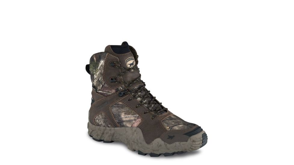Irish Setter VaprTrek 2832 Mens Boot, 8 in Height, Waterproof, Leather, Insulated, D Medium Width, Mossy Oak Break-up Country, 9, 02832D 090