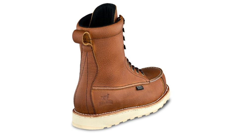 Irish Setter Wingshooter ST 83832 Mens Boot w/ Safety Toe, 8 in Height, Waterproof, Leather, D Medium Width, Brown, 10.5, 83832D 105