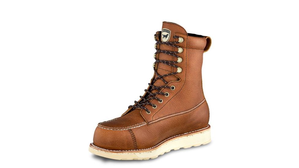 Irish Setter Wingshooter ST 83832 Mens Boot w/ Safety Toe, 8 in Height, Waterproof, Leather, D Medium Width, Brown, 10.5, 83832D 105