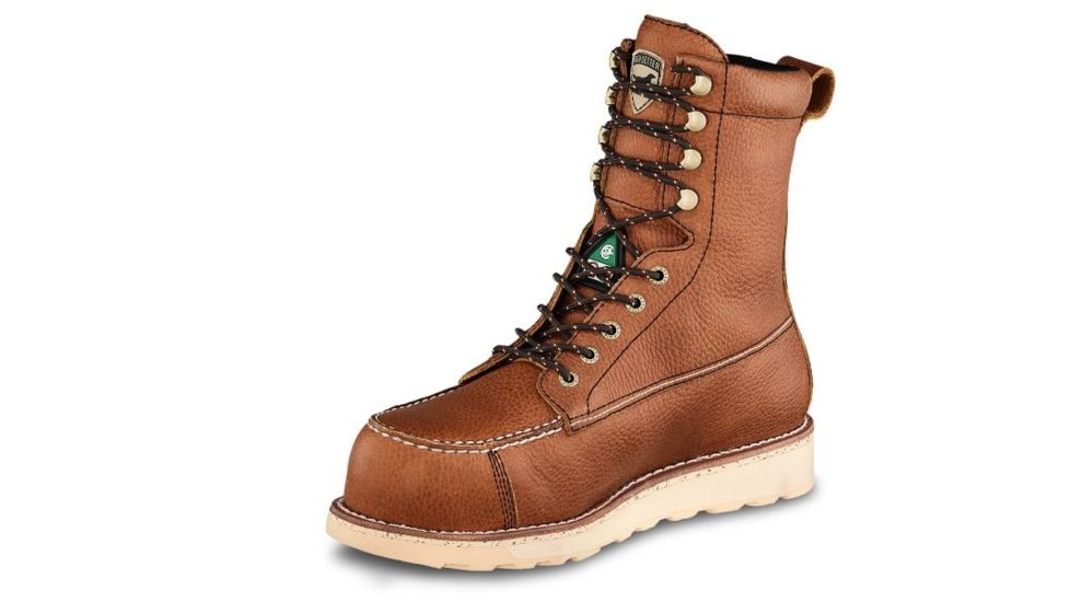 Irish Setter Wingshooter ST 83856 Mens Work Boot, 8 in Height, Non-Insulated, Waterproof, Medium, Brown, 9 US, 83856D 090
