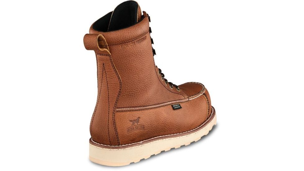 Irish Setter Wingshooter ST 83856 Mens Work Boot, 8 in Height, Non-Insulated, Waterproof, Medium, Brown, 9 US, 83856D 090