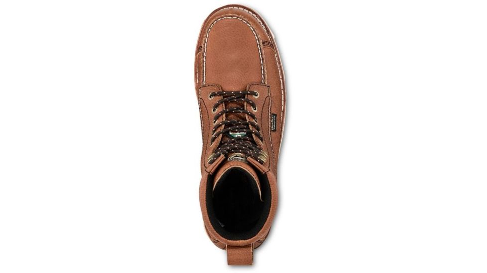 Irish Setter Wingshooter ST 83856 Mens Work Boot, 8 in Height, Non-Insulated, Waterproof, Medium, Brown, 9 US, 83856D 090
