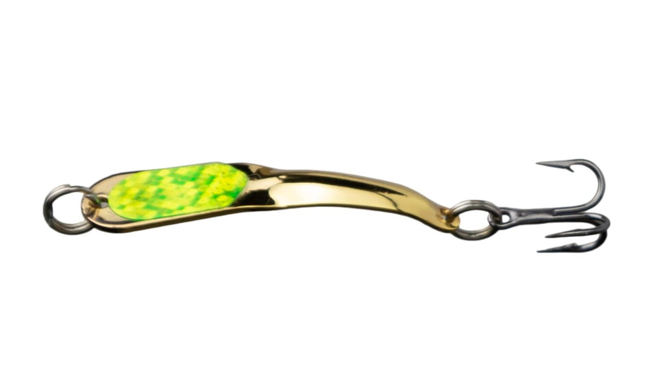 Iron Decoy Steely 1 Lure 1.5, Gold/Chartreuse, 1/12 oz, Steely 1 GCH