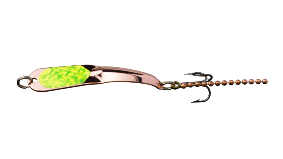 Iron Decoy Steely 2 Lure 2, Copper/Chartreuse, 1/10 oz, Steely 2 CCH