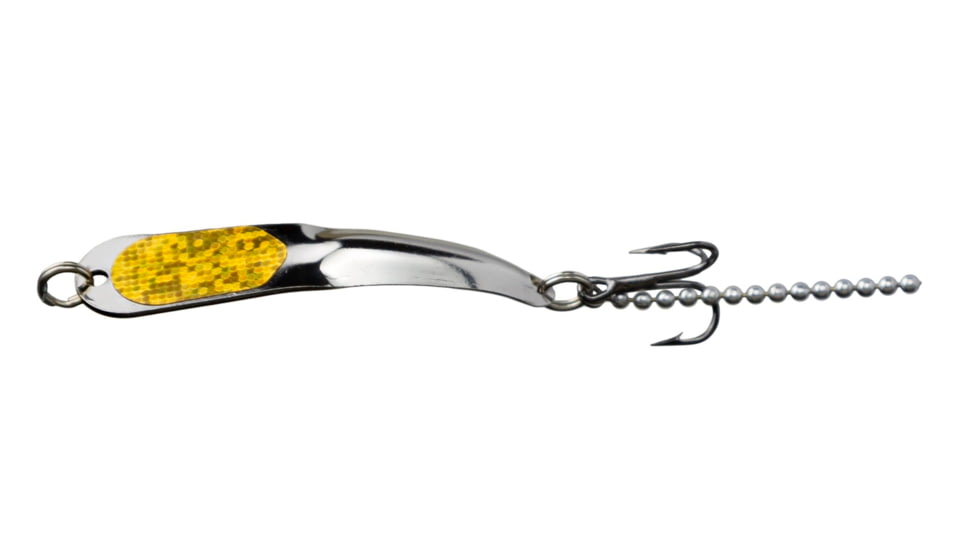 Iron Decoy Steely 1 Lure 1.5, Silver/Gold, 1/12 oz, Steely 1 SG