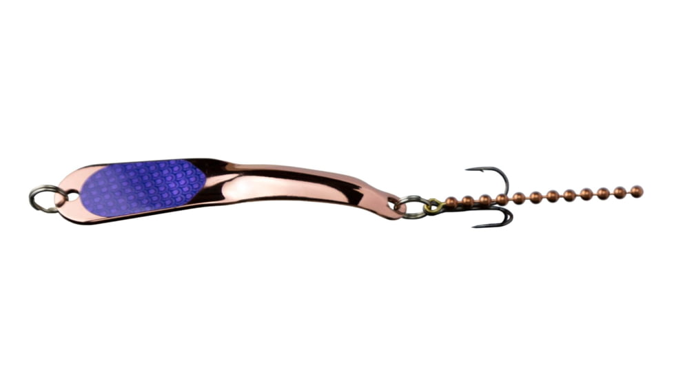 Iron Decoy Steely 4 Lure 3.5, Copper/Pruple, 1/2 oz, Steely 4 CP