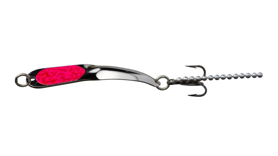 Iron Decoy Steely 4 Lure 3.5, Silver/Hot Pink, 1/2 oz, Steely 4 SHP