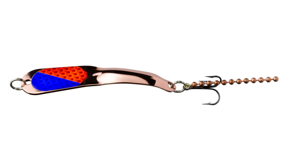 Iron Decoy Steely 5 Lure 4.25, Copper/Orange Blue, 1 oz, Steely 5 BROOK