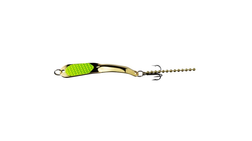 Iron Decoy Steely 3 Lure 2.75, Gold/Chartreuse, 1/4 oz, Steely 3 GCH