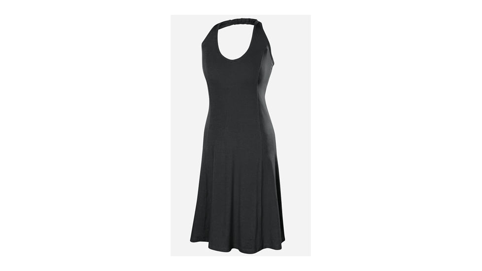 Isis Gemma Halter Dress - Women's-Black-Small