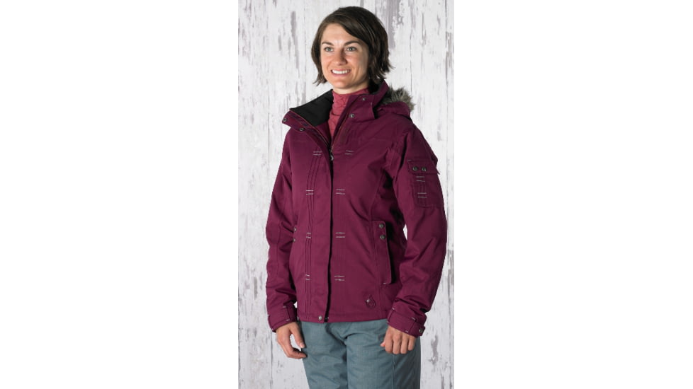 Isis Nirvana Jacket - Women's-Black/ Tidepool-8