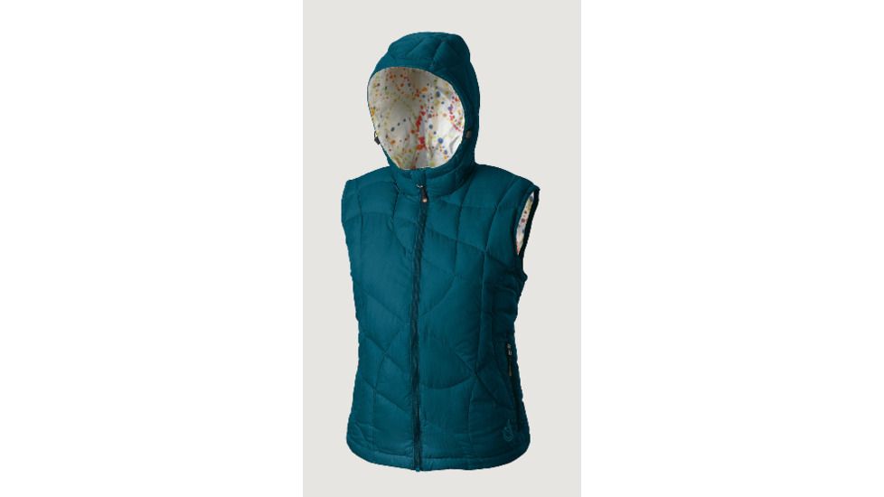 Isis Whisper Hoodie Vest - Women's-Moroccan Blue-6