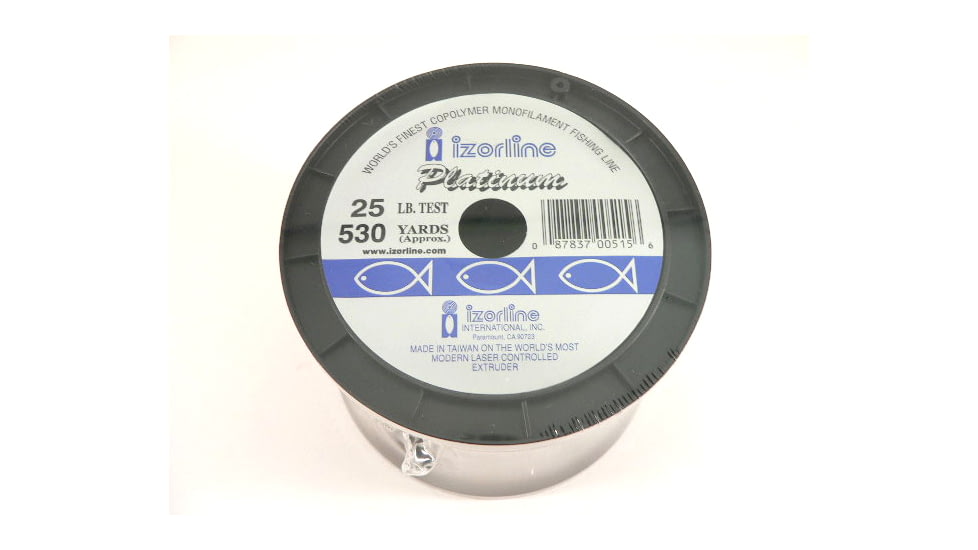 Izorline Izorline 005156 Platinum Co-Polymer Mono Line 25lb Green 1/4lb Bulk, 5156