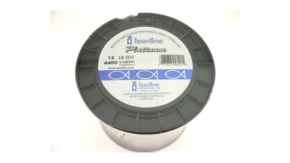 Izorline Izorline 005415 Platinum Co-Polymer Mono Line 12lb Green 1lb Bulk, 5415