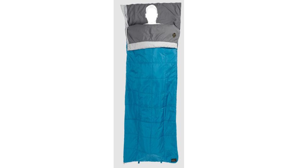 Jack Wolfskin 4-In-1 Blanket Plus41, Dark Turquoise, 3004531-1077